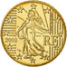 France, 50 Euro Cent, 2008, Proof / BE, MS(65-70), Brass, KM:1412