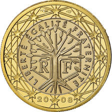 France, Euro, 2008, Proof / BE, MS(65-70), Bi-Metallic, KM:1413