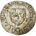 Coin, France, Charles VI, Blanc Guénar, Tours, VF(20-25), Billon, Duplessy:377A