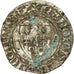 Coin, France, Charles VI, Blanc Guénar, Angers, VF(20-25), Billon