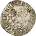 Coin, France, Charles VI, Blanc, Cremieu, VF(20-25), Billon, Duplessy:377A