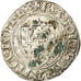 Coin, France, Charles VI, Blanc, Cremieu, VF(20-25), Billon, Duplessy:377A