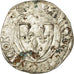 Coin, France, Charles VI, Blanc, Cremieu, VF(30-35), Billon, Duplessy:377A