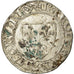 Monnaie, France, Charles VI, Blanc Guénar, Saint Lô, TB, Billon, Duplessy:377A
