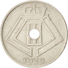 Coin, Belgium, 10 Centimes, 1939, AU(50-53), Nickel-brass, KM:113.1