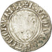 Münze, Frankreich, Charles VI, Blanc Guénar, S, Billon, Duplessy:377