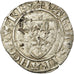 Monnaie, France, Charles VI, Blanc Guénar, TB, Billon, Duplessy:377