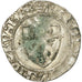 Coin, France, Charles VI, Blanc Guénar, VF(20-25), Billon, Duplessy:377