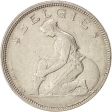 Coin, Belgium, 2 Francs, 2 Frank, 1923, EF(40-45), Nickel, KM:92