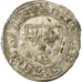 Monnaie, France, Charles VI, Blanc Guénar, TB, Billon, Duplessy:377