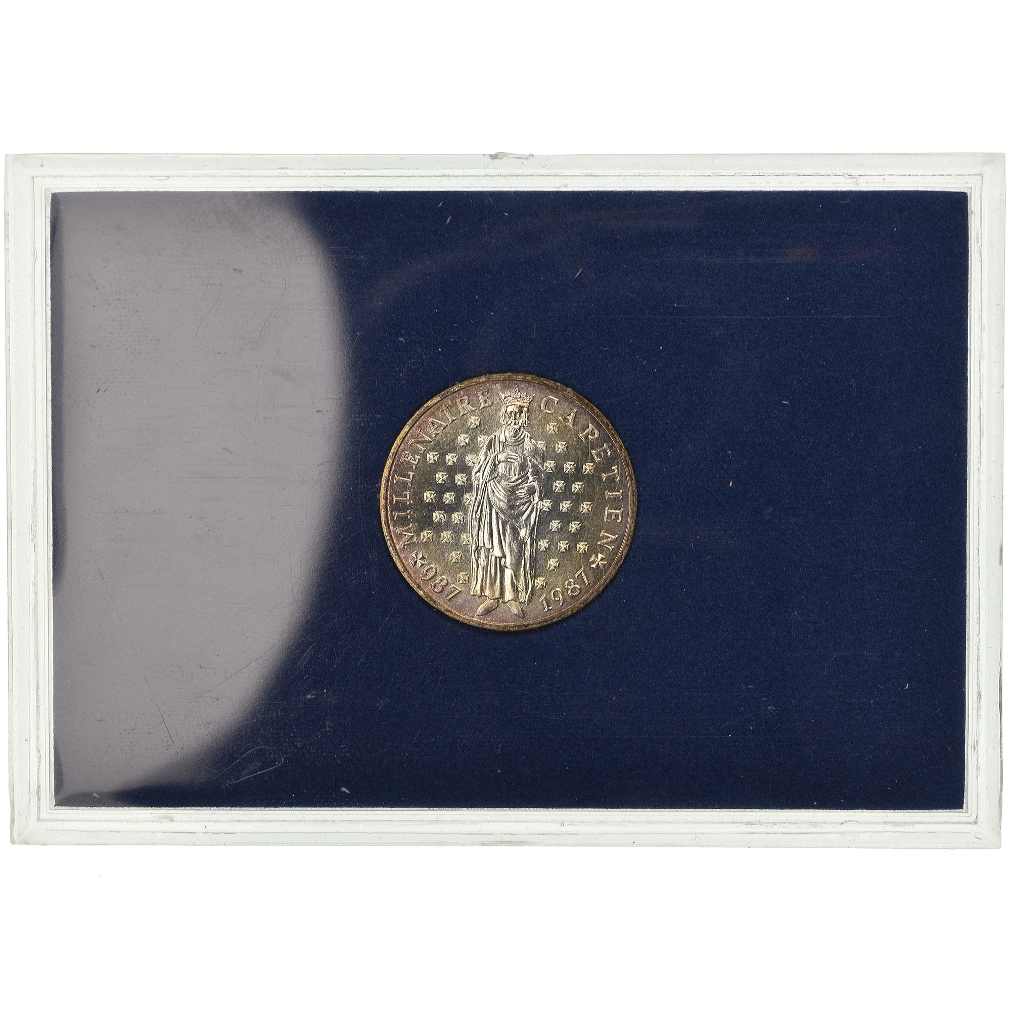Coin, France, Hugues Capet, 10 Francs, 1987, Paris, BU, MS(65-70), Silver