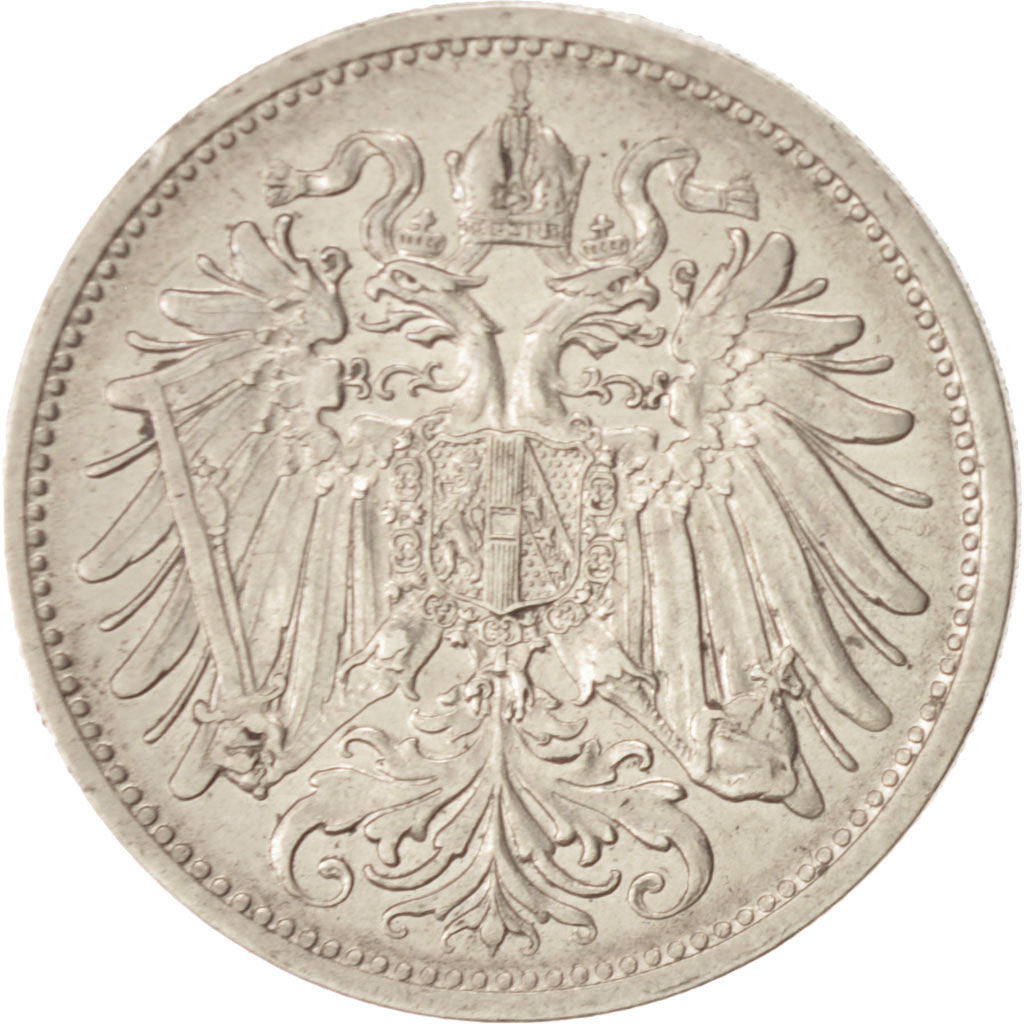 Austria, Franz Joseph I, 20 Heller, 1911, Nickel, KM:2803