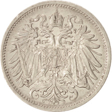 Austria, Franz Joseph I, 20 Heller, 1911, Nickel, KM:2803