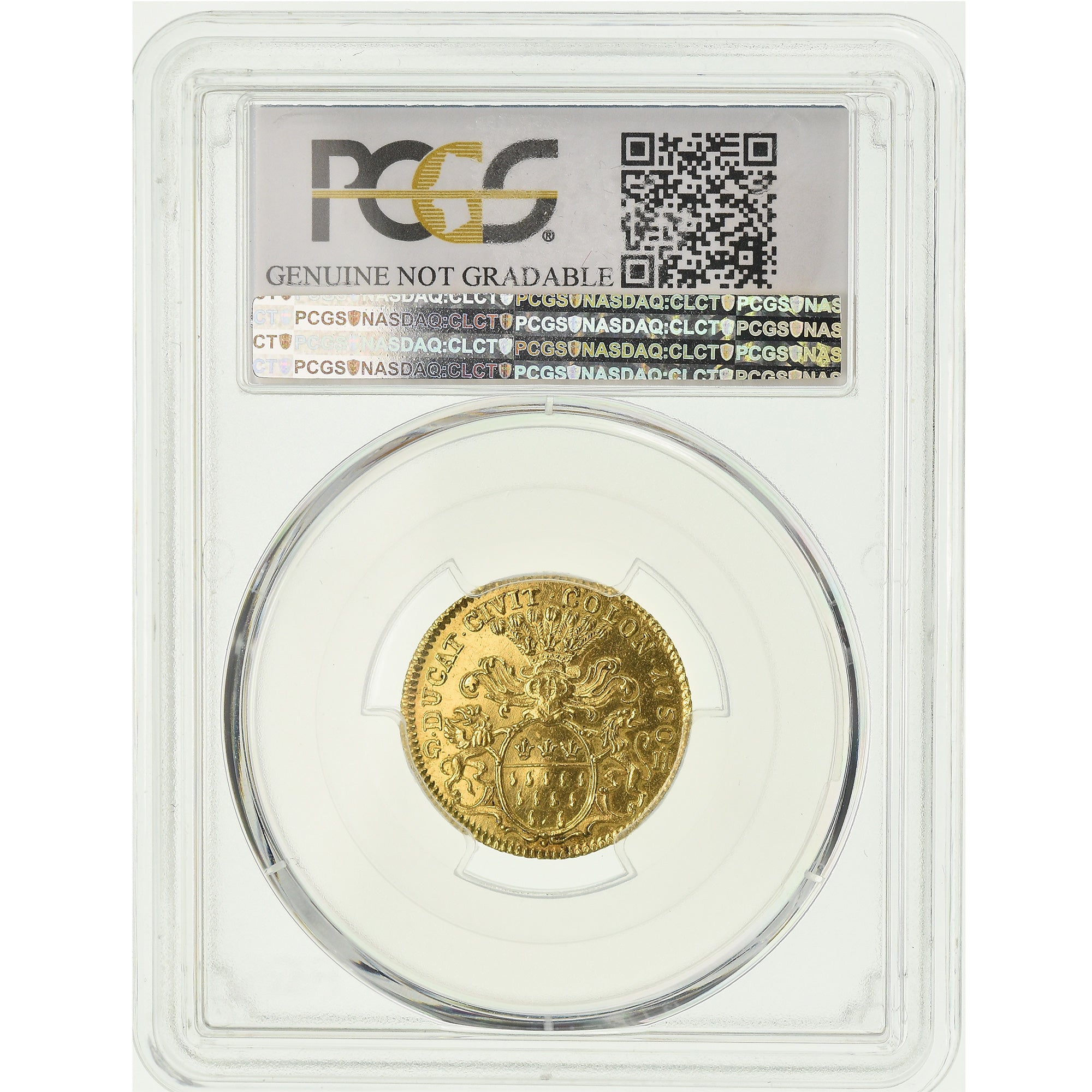 Monnaie, Etats allemands, COLOGNE, Ducat, 1750, PCGS, UNC Details, Or, KM:441