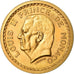 Coin, Monaco, Louis II, Franc, Undated (1943), ESSAI, MS(63), Gold, KM:E6
