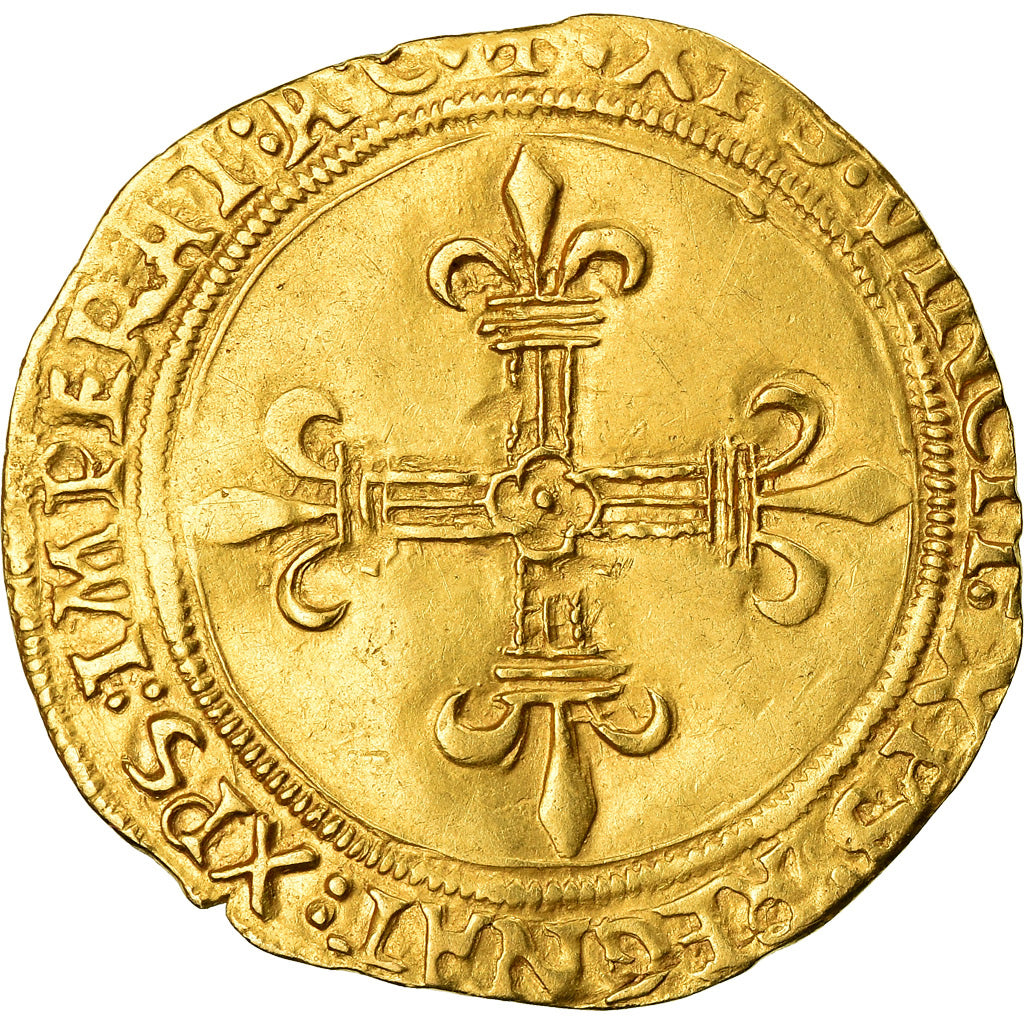 Münze, Frankreich, Louis XII, Ecu d'or, Gênes, SS, Gold, Duplessy:750