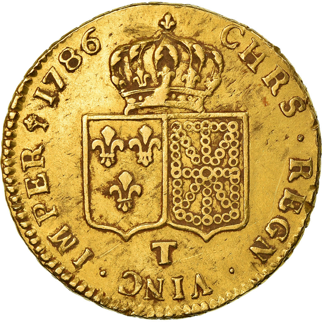 Münze, Frankreich, Louis XVI, Double louis d'or à la tête nue, 2 Louis D'or