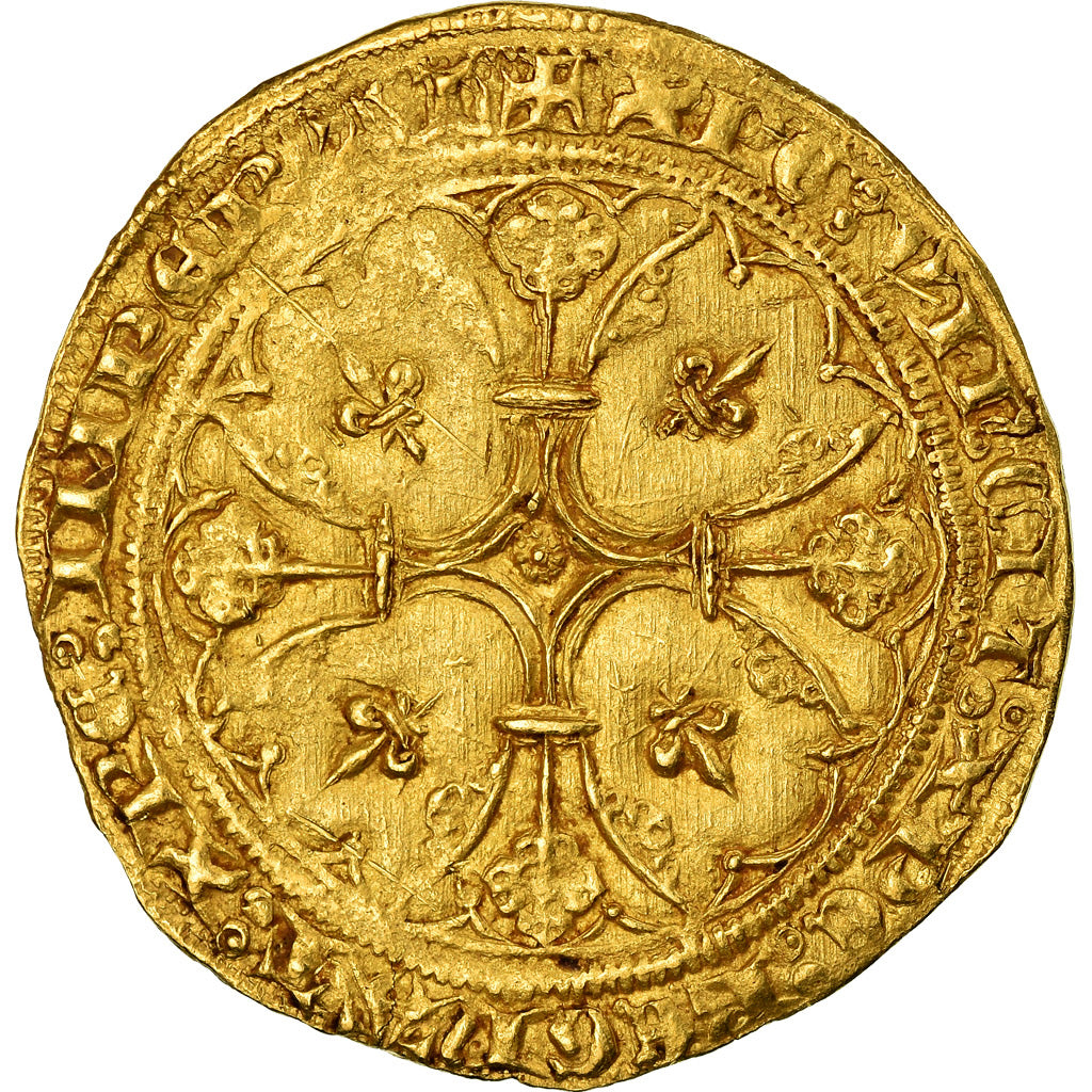 Coin, France, Jean II le Bon, Royal d'or, EF(40-45), Gold, Duplessy:293