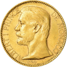 Coin, Monaco, Albert I, 100 Francs, Cent, 1901, Paris, EF(40-45), Gold, KM:105