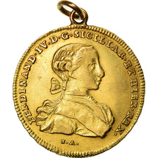 Moneta, STATI ITALIANI, NAPLES, Ferdinando IV, 6 Ducati, 1762, BB, Oro, KM:167