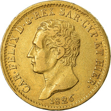 Münze, Italien Staaten, SARDINIA, Carlo Felice, 20 Lire, 1826, Torino, SS