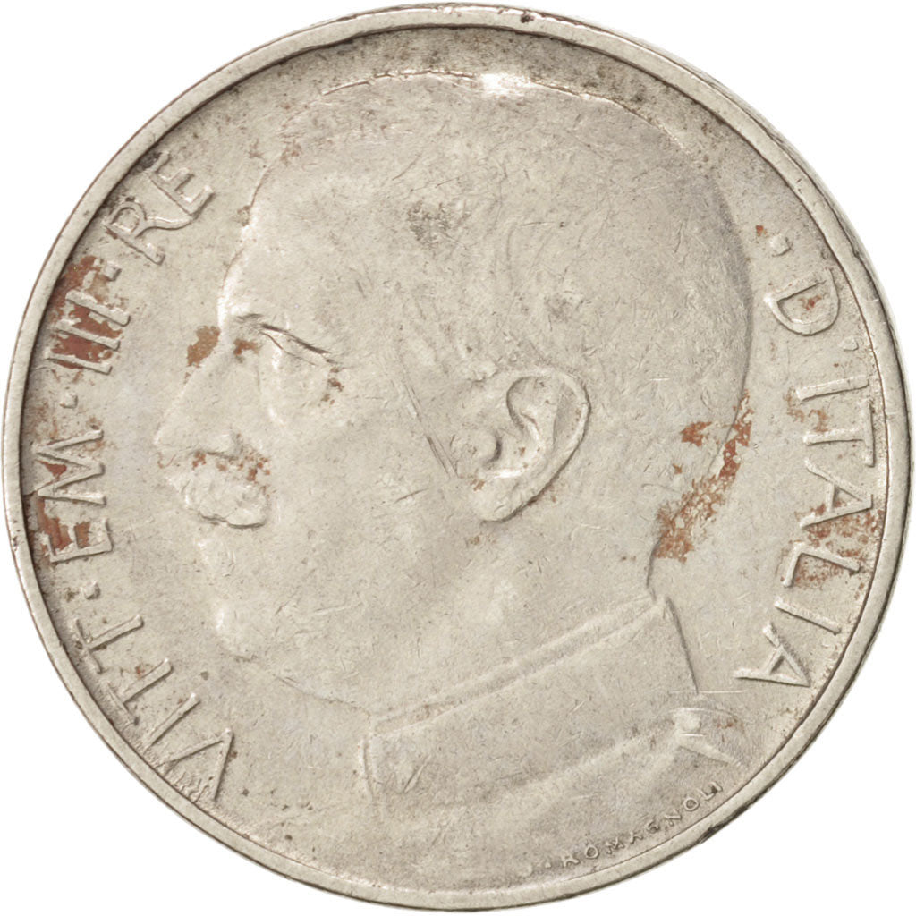 Monnaie, Italie, Vittorio Emanuele III, 50 Centesimi, 1920, Rome, TTB, Nickel