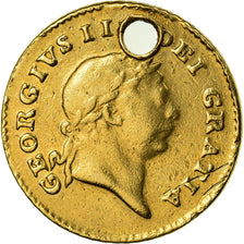 Coin, Great Britain, George III, 1/3 Guinea, 1810, VF(20-25), Gold, KM:650
