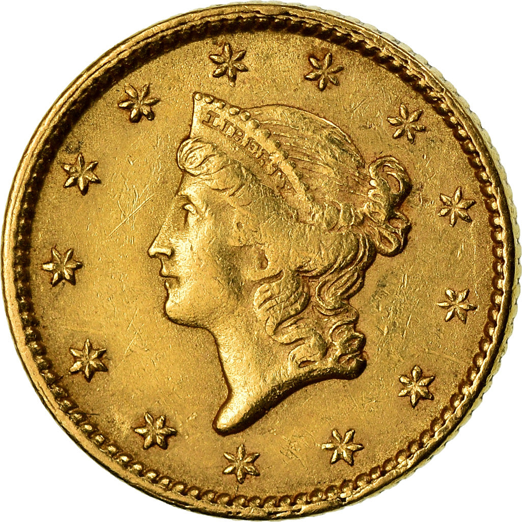 Coin, United States, Liberty Head - Type 1, Dollar, 1851, U.S. Mint