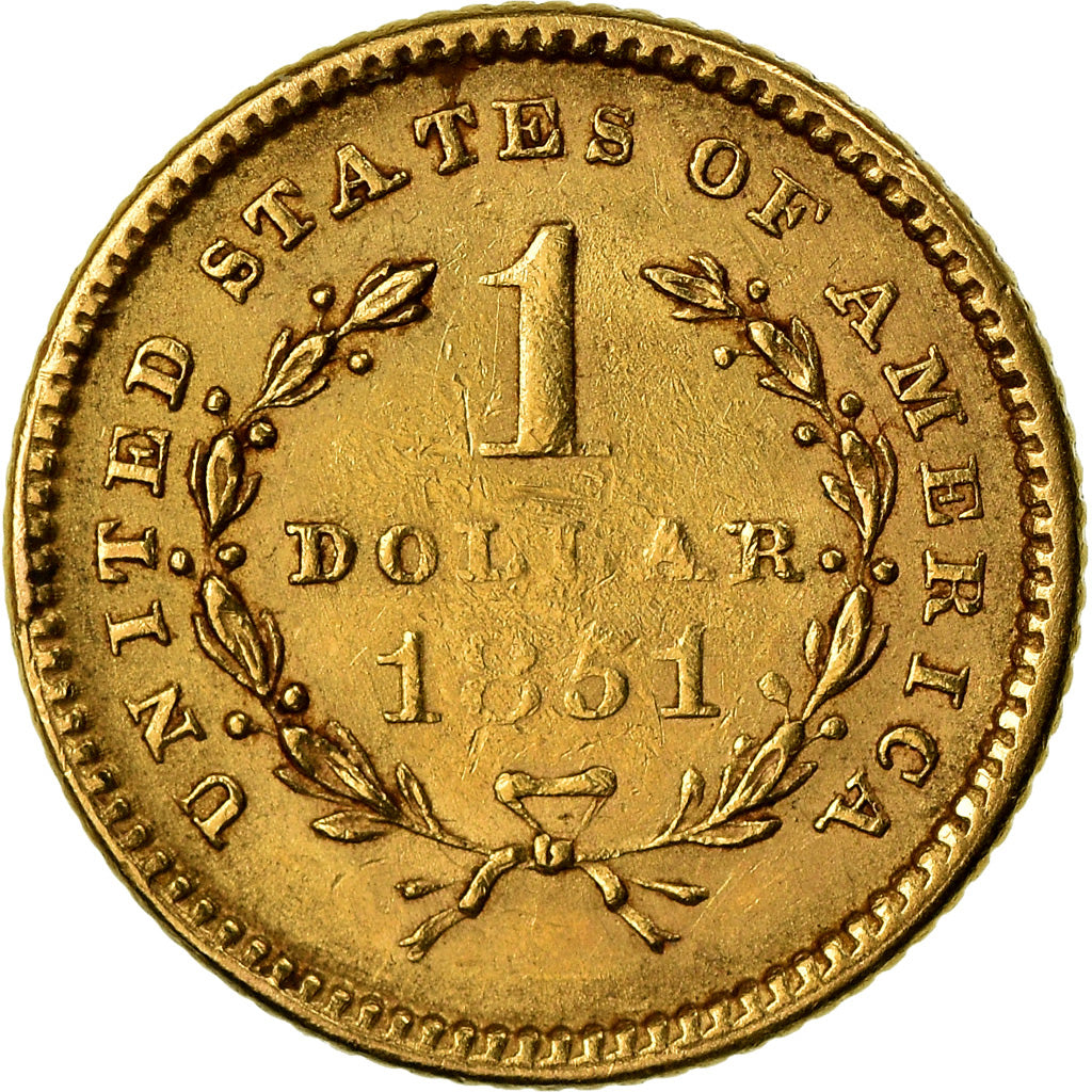 Coin, United States, Liberty Head - Type 1, Dollar, 1851, U.S. Mint
