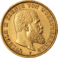 Moneda, Estados alemanes, WURTTEMBERG, Wilhelm II, 20 Mark, 1897, Freudenstadt