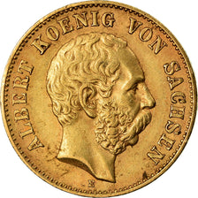 Moneda, Estados alemanes, SAXONY-ALBERTINE, Albert, 20 Mark, 1894