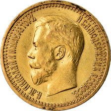 Monnaie, Russie, Nicholas II, 7 Roubles 50 Kopeks, 1897, St. Petersburg, TTB+