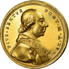 Vatican, Medal, Pie VI, Jésus lavant les pieds de Saint-Pierre, 1790