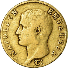 Monnaie, France, Napoléon I, 20 Francs, 1806, Torino, TB, Or, Gadoury:1023