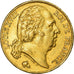 Coin, France, Louis XVIII, 20 Francs, 1817, Paris, AU(50-53), Gold, KM:712.1