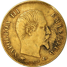 Münze, Frankreich, Napoleon III, 5 Francs, 1857, Paris, S, Gold, KM:787.1