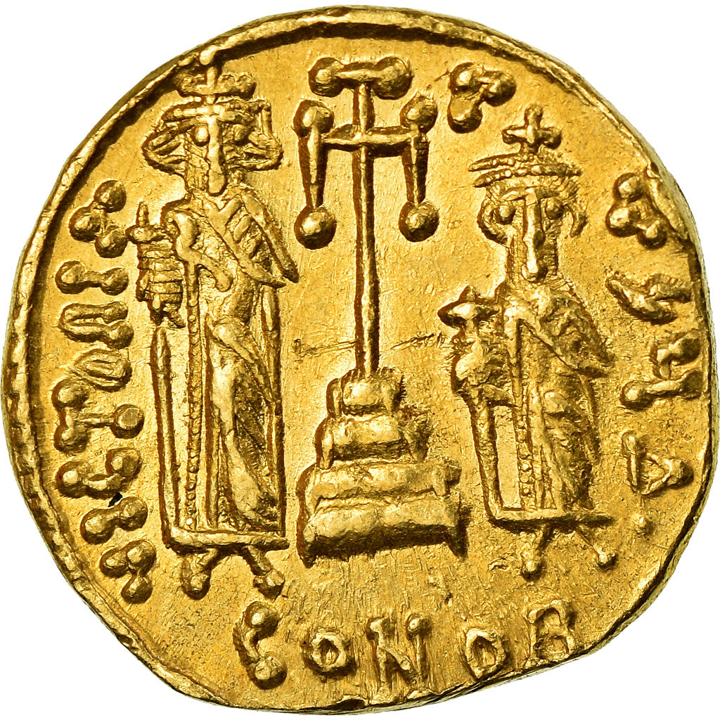 Münze, Constans II, Solidus, Constantinople, VZ+, Gold, Sear:964