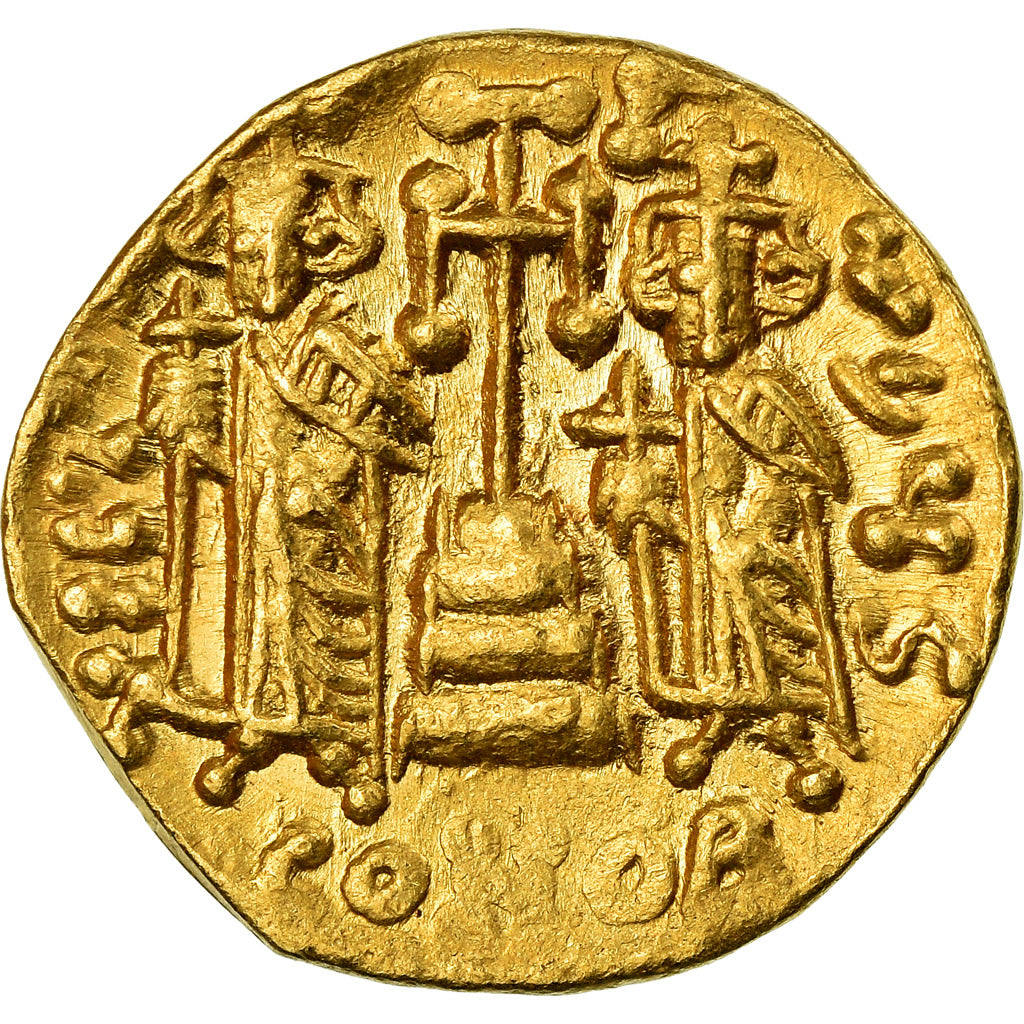 Münze, Constantine IV, Solidus, Constantinople, SS+, Gold, Sear:1154