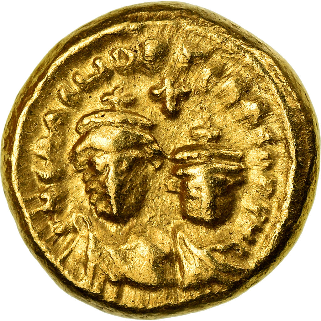 Münze, Heraclius, with Heraclius Constantine, Solidus, 620-621, Carthage, S+