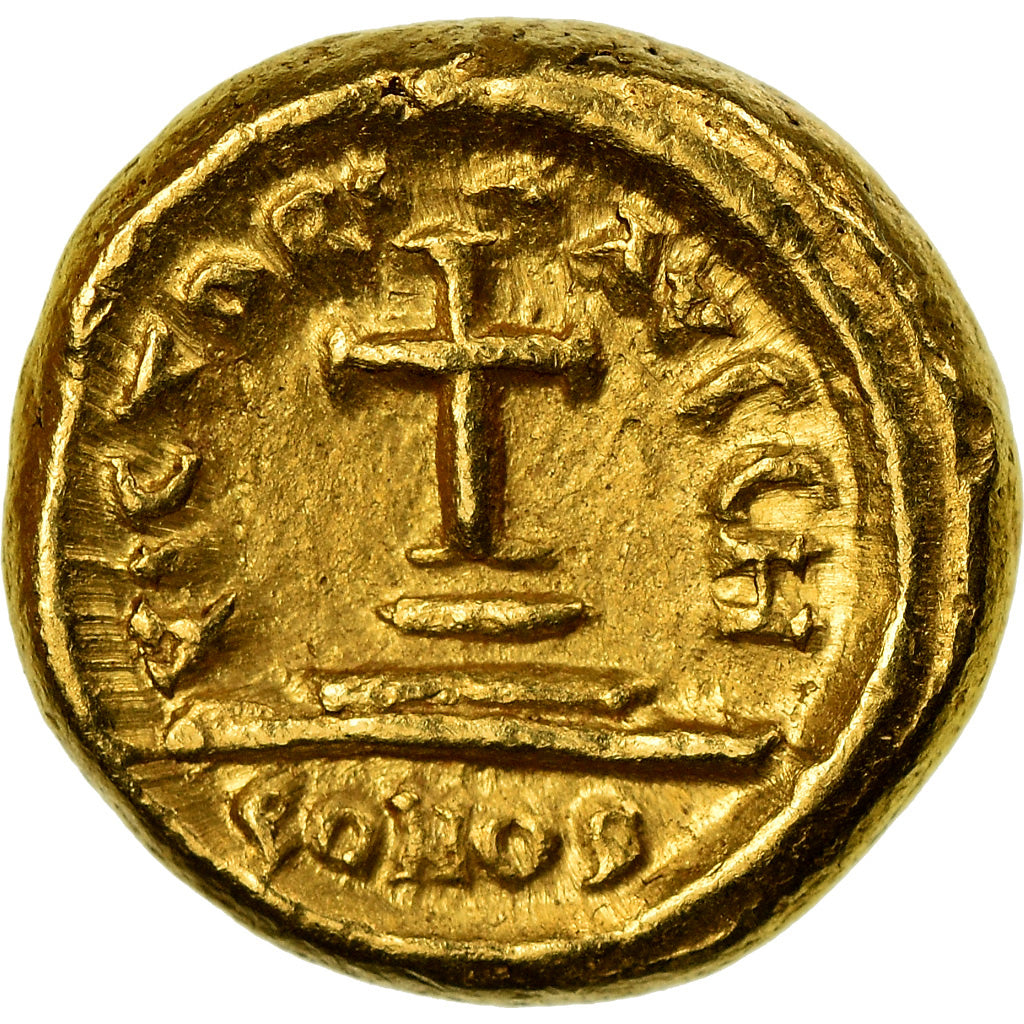 Münze, Heraclius, with Heraclius Constantine, Solidus, 620-621, Carthage, S+
