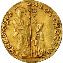 Coin, Italy, VENICE, Alvise Mocenigo IV, Zecchino, EF(40-45), Gold