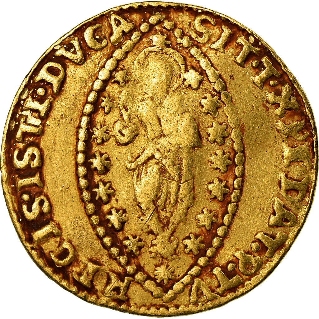 Coin, Italy, VENICE, Alvise Mocenigo IV, Zecchino, EF(40-45), Gold