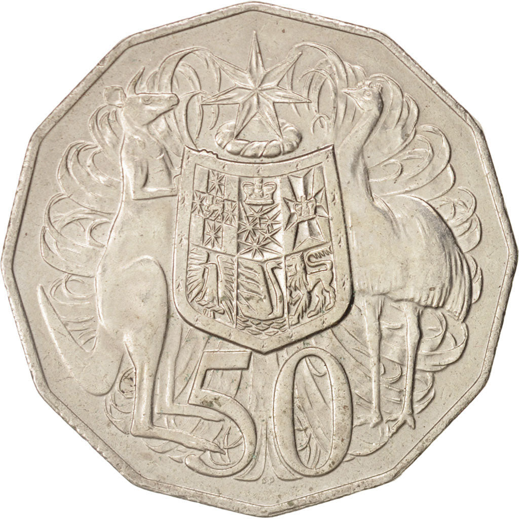 Australia, Elizabeth II, 50 Cents, 1984, Copper-nickel, KM:68