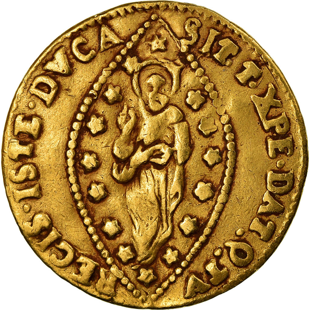 Coin, Italy, VENICE, Alvise Mocenigo IV, Zecchino, EF(40-45), Gold