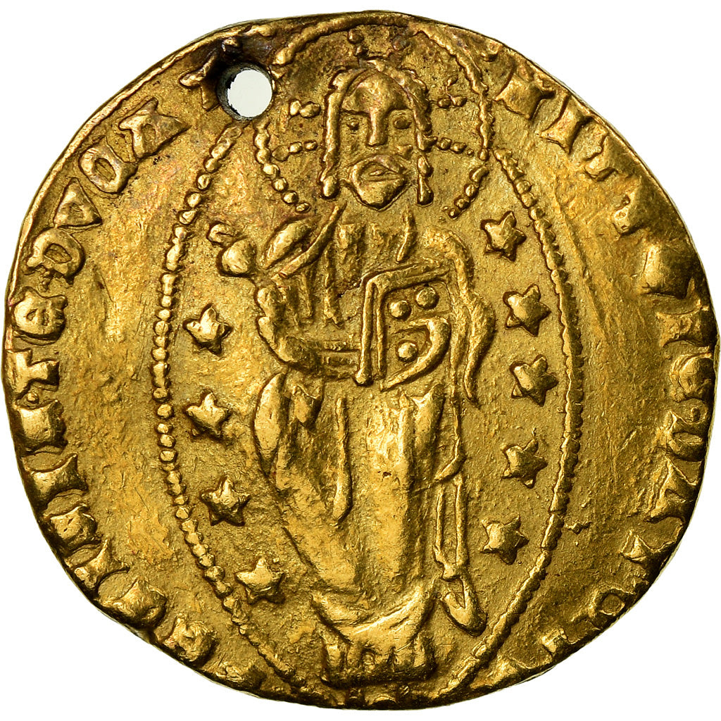 Coin, ITALIAN STATES, VENICE, Andrea Dandulo (1342-1354), Zecchino, Venice