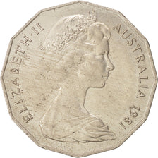 Australia, Elizabeth II, 50 Cents, 1981, Copper-nickel, KM:72