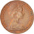 Moneta, Australia, Elizabeth II, 2 Cents, 1981, MS(63), Bronze, KM:63