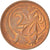Coin, Australia, Elizabeth II, 2 Cents, 1981, MS(63), Bronze, KM:63