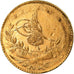 Coin, Turkey, Muhammad VI, 25 Kurush, 1917, Qustantiniyah, EF(40-45), Gold