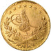 Coin, Turkey, Muhammad VI, 25 Kurush, 1917, Qustantiniyah, EF(40-45), Gold